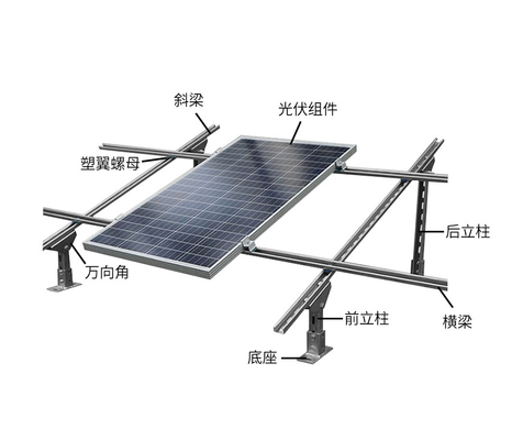 Крен канала c Unistrut формируя машину 8-15m/min для поддержки панели солнечных батарей
