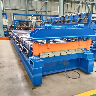 крен панели стены крыши нервюры цвета стальной IBR 6 металла 1200mm 1220mm формируя машину