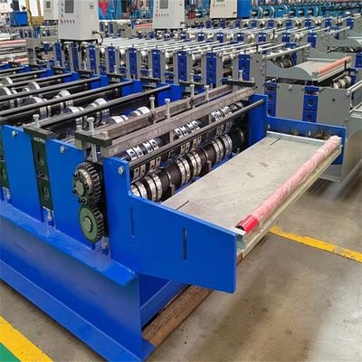 пол 5kw украшая крен формируя металл толя машины 10-15m/min формируя машину