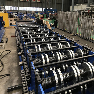 пол 5kw украшая крен формируя металл толя машины 10-15m/min формируя машину