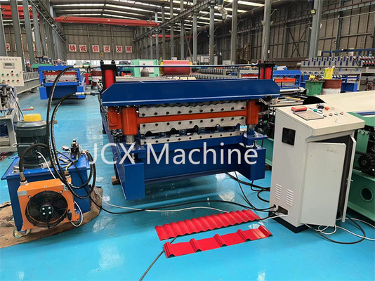 двойной слой 5.5kW формируя машину, крен рифленого цвета крыши стальной формируя машину