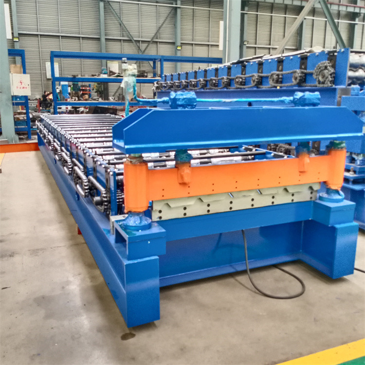 крен панели стены крыши нервюры цвета стальной IBR 6 металла 1200mm 1220mm формируя машину